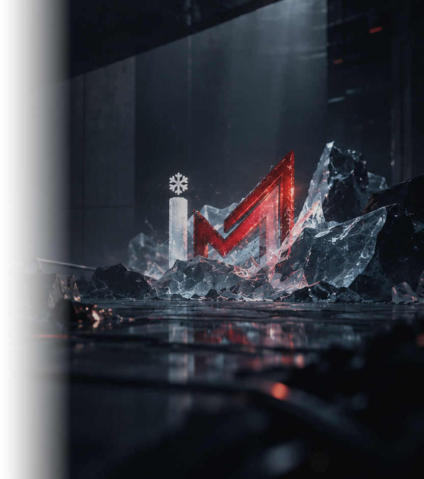 Ice Master 3D Crystal Emblem